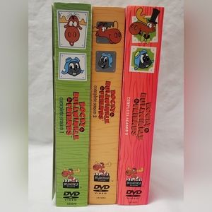 2/$35 Rocky and Bullwinkle DVD sets seasons 1-3